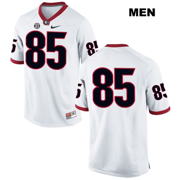 Georgia Bulldogs Men's Jordan Davis #85 NCAA No Name Authentic White Nike Stitched College Football Jersey QNT1056LE